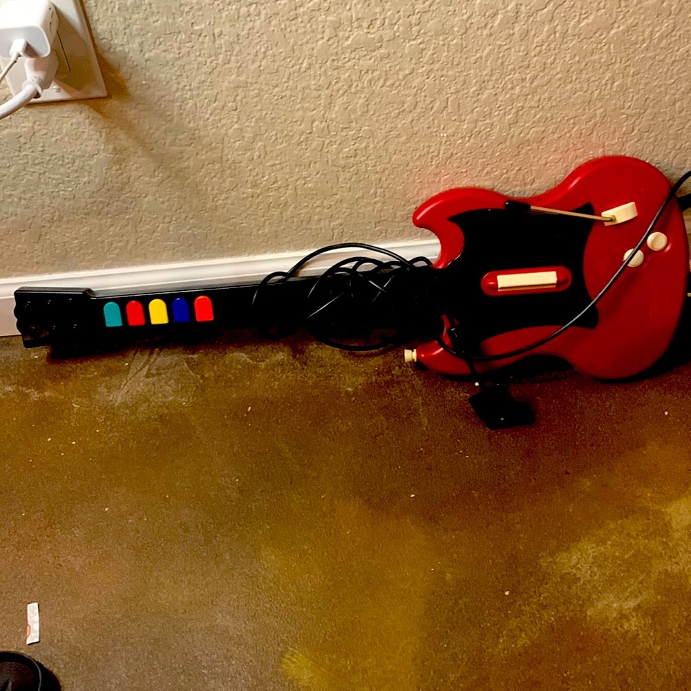 PlayStation 2 guitar hero